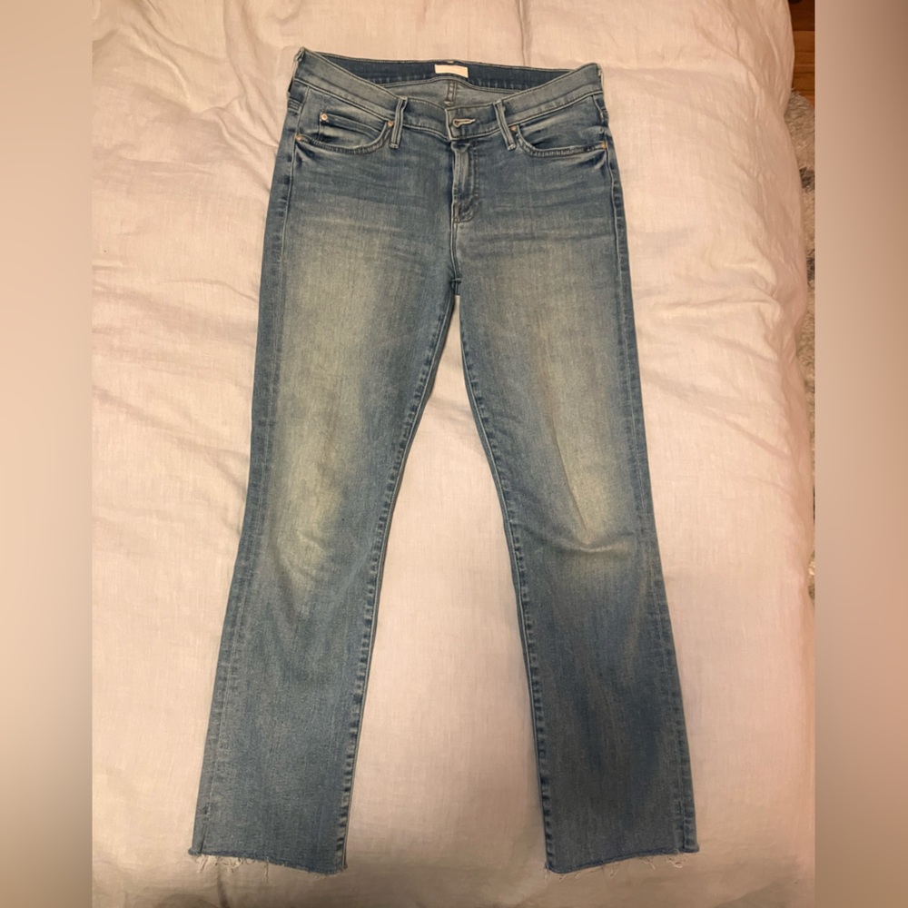 Mother Denim Jeans, Rascal Ankle Snippet, Size 28 - image 1